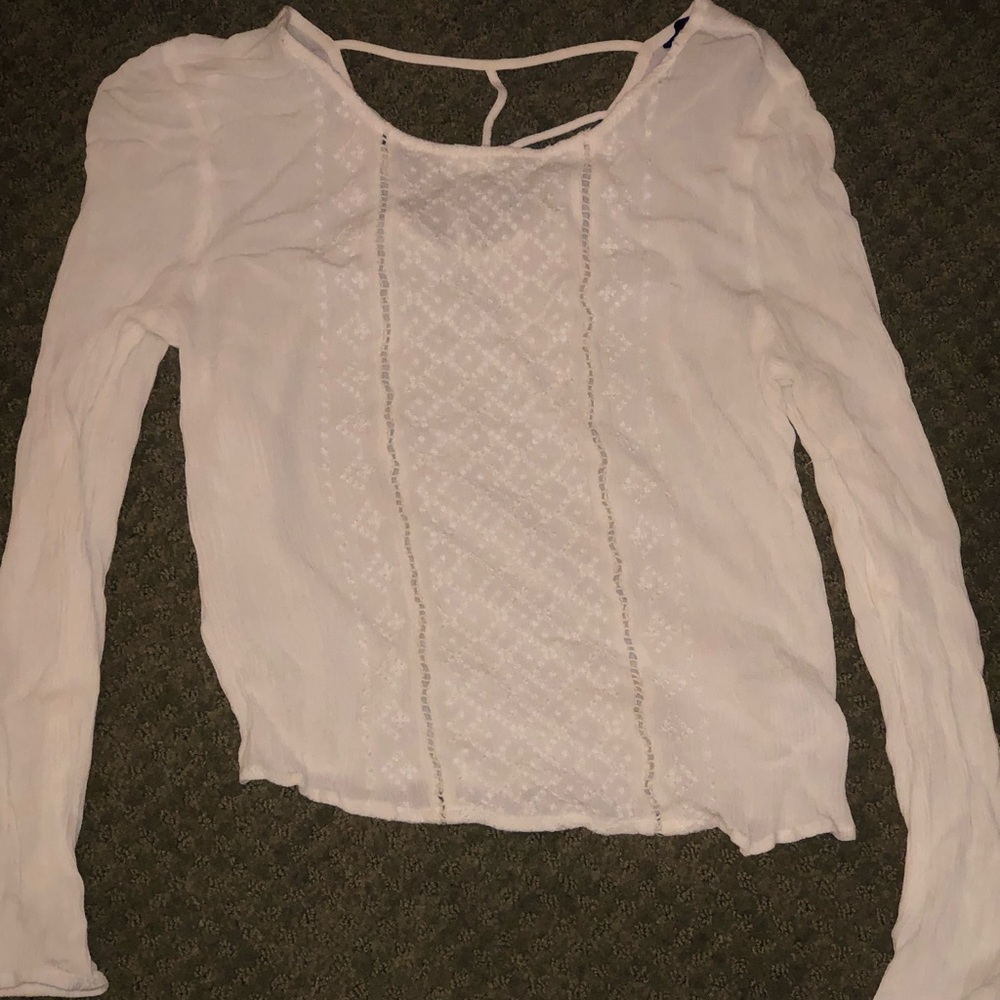 Breezy top with beautiful back detailing